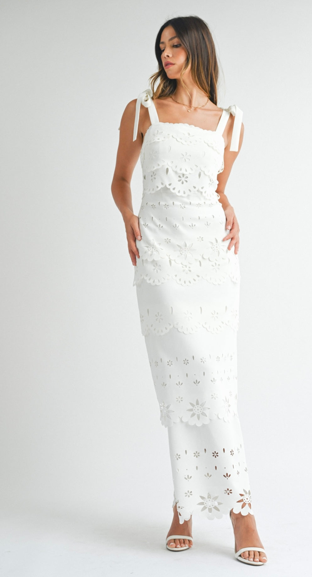 White Long Dress