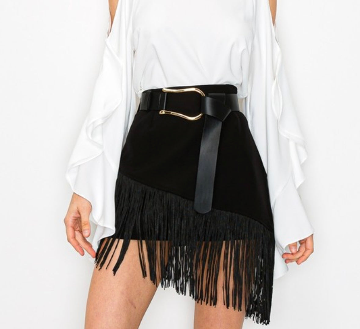 Mini Skirt Tassel